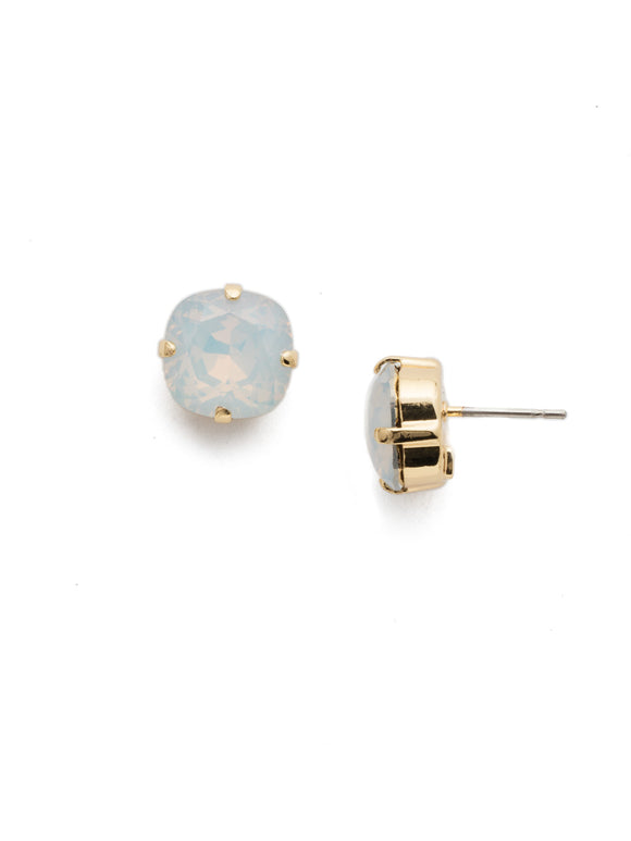 Sorrelli White Opal Halcyon Stud Earrings