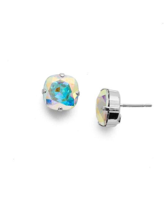 Sorrelli Crystal Aurora Borealis Halcyon Stud Earrings