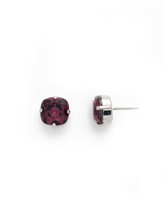Sorrelli Amethyst Halcyon Stud Earrings