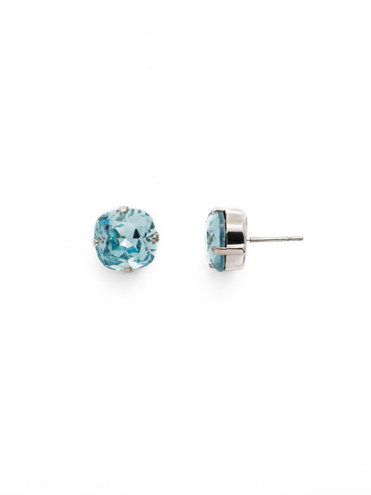 Sorrelli Aquamarine Halcyon Stud Earrings