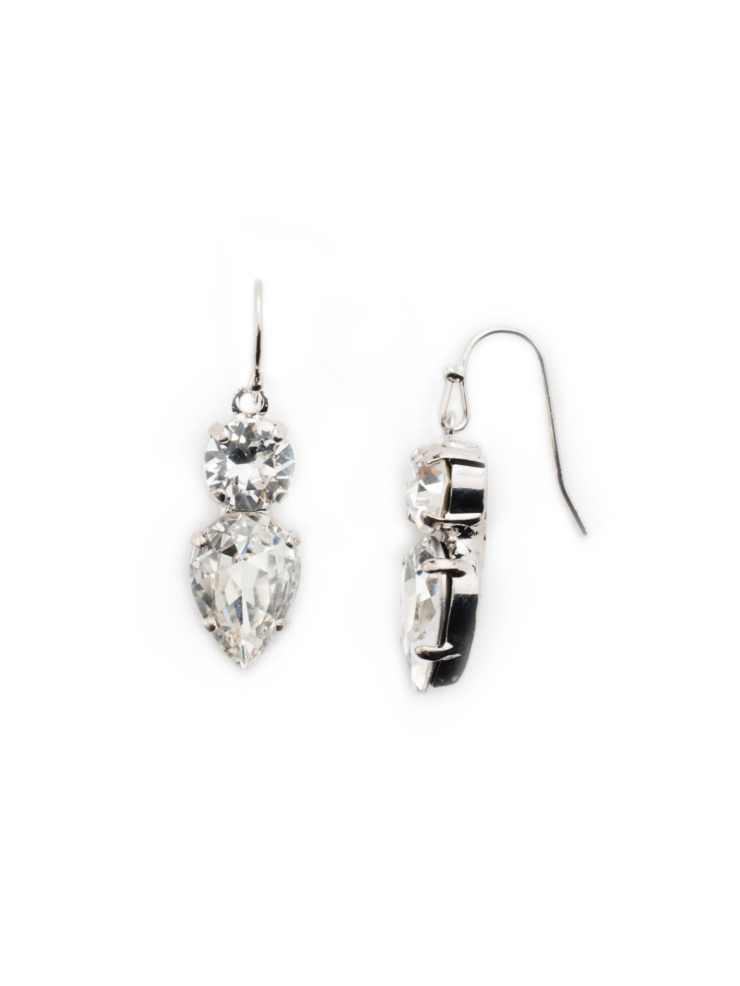 Sorrelli Crystal Brilliant Teardrop Dangle Earrings