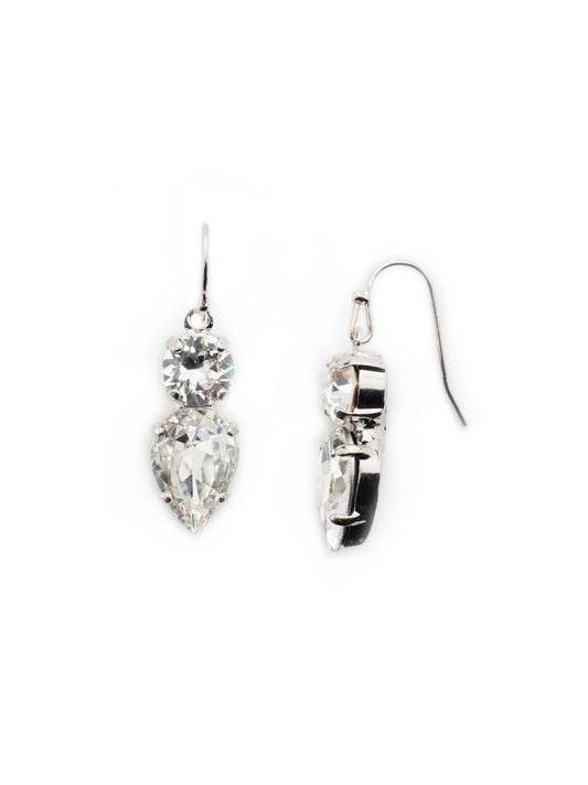 Sorrelli Crystal Brilliant Teardrop Dangle Earrings