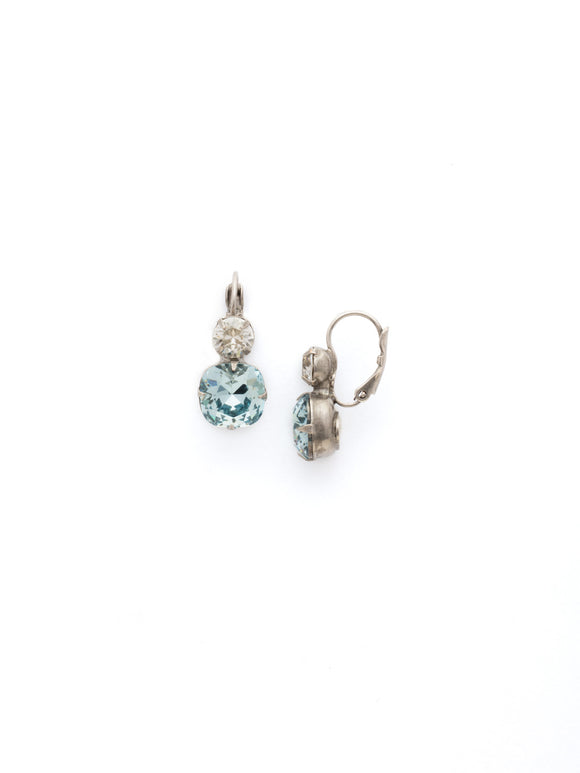 Sorrelli Pebble Blue Roundabout Dangle Earring