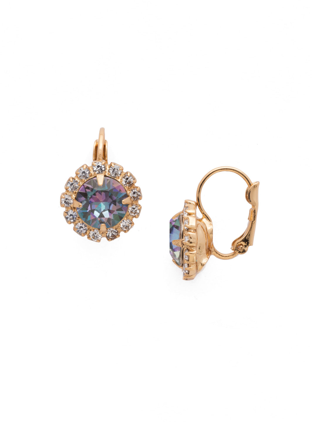 Sorrelli Vitrail Light Haute Halo Dangle Earrings