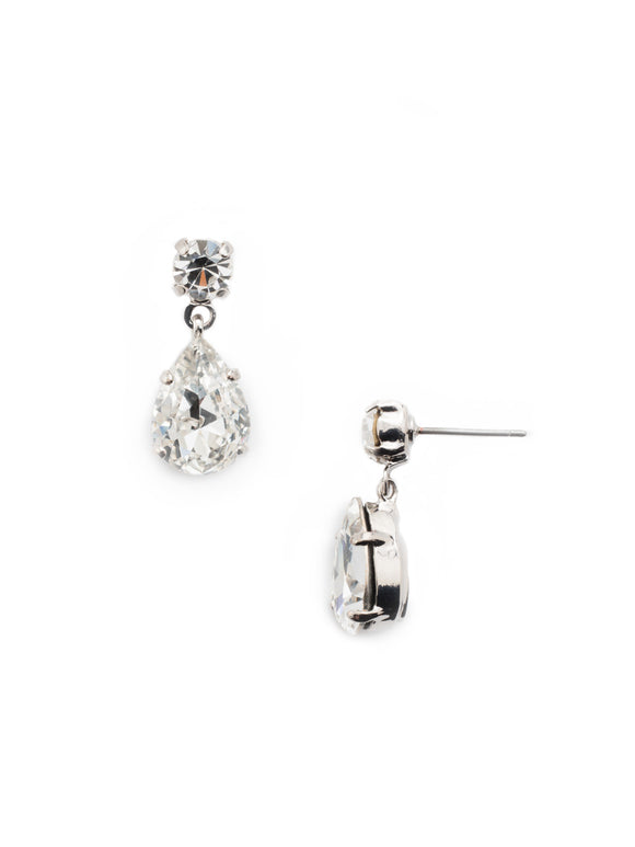 Sorrelli Crystal Charming Crystal Teardrop Dangle Earrings