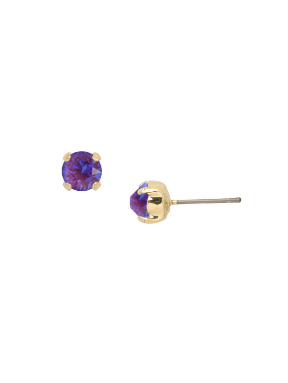 Sorrelli Burgundy Delight Jayda Stud Earrings