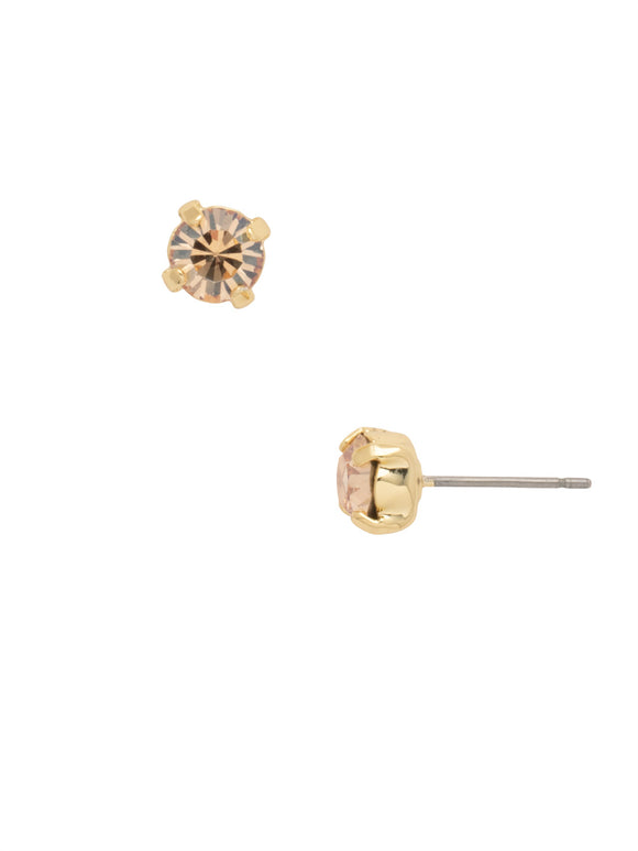 Sorrelli Dark Champagne Jayda Stud Earrings