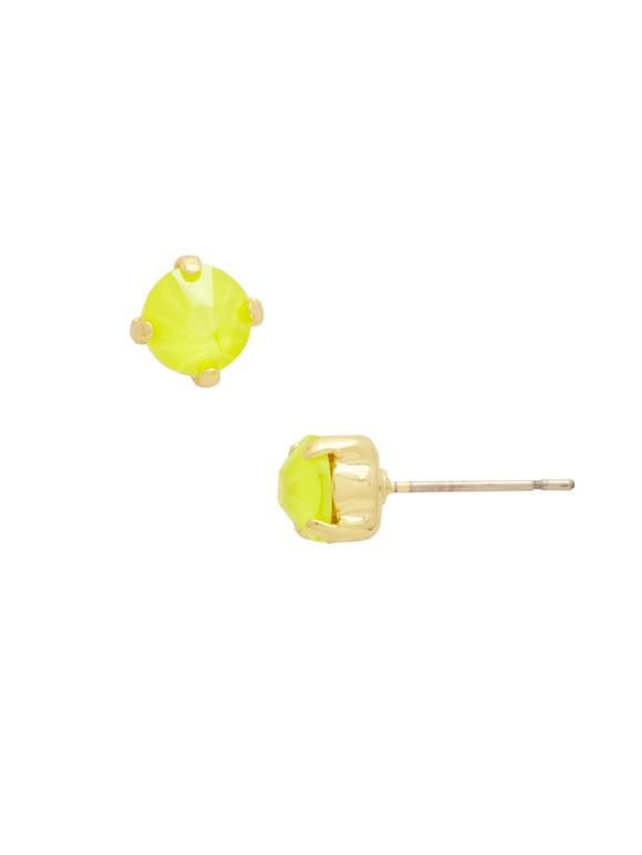 Sorrelli Electric Yellow Jayda Stud Earrings