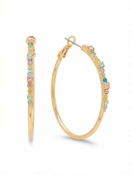 Sorrelli Candy Pop Hoopla Hoop Earrings
