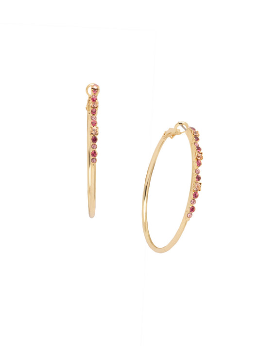 Sorrelli First Kiss Hoopla Hoop Earrings