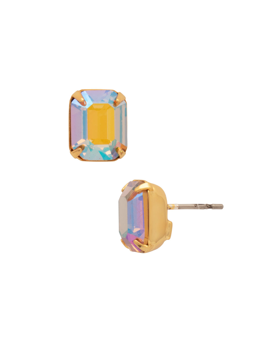 Sorrelli Light Colorado Aurora Borealis Octavia Stud Earrings