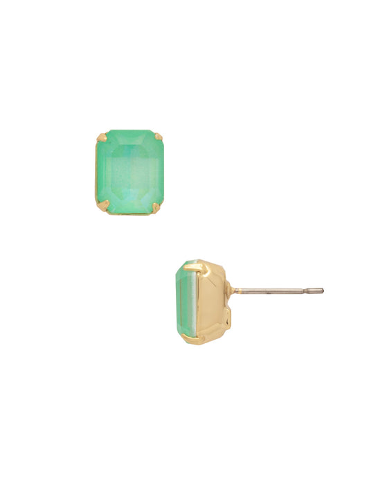 Sorrelli Mint Delite Octavia Stud Earrings