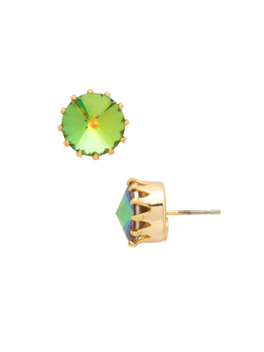Sorrelli Volcano Regal Rivoli Stud Earrings