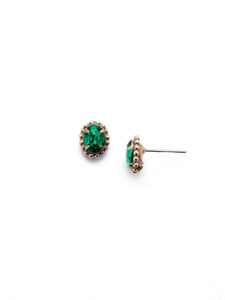 Sorrelli Emerald Maisie Stud Earrings