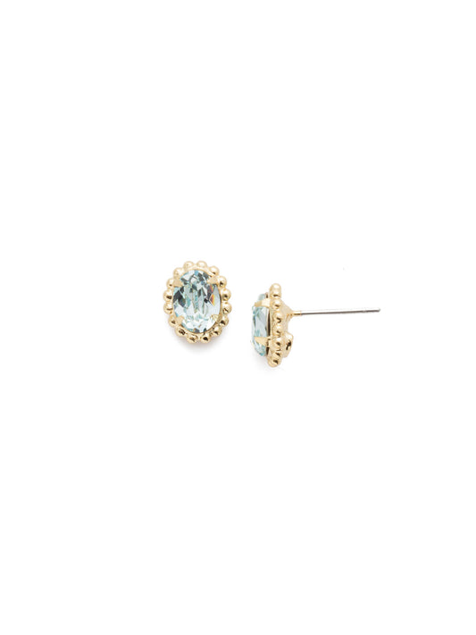 Sorrelli Light Aqua Maisie Stud Earrings