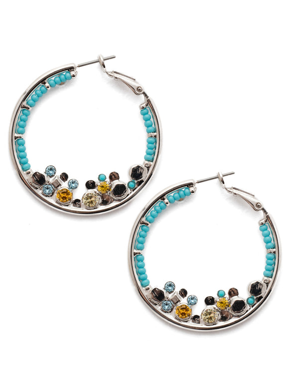 Sorrelli Tahitian Treat Lin Hoop Earrings