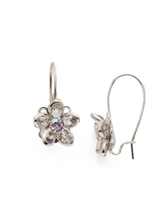 Sorrelli Seersucker Petal Perfect French Wire Earrings