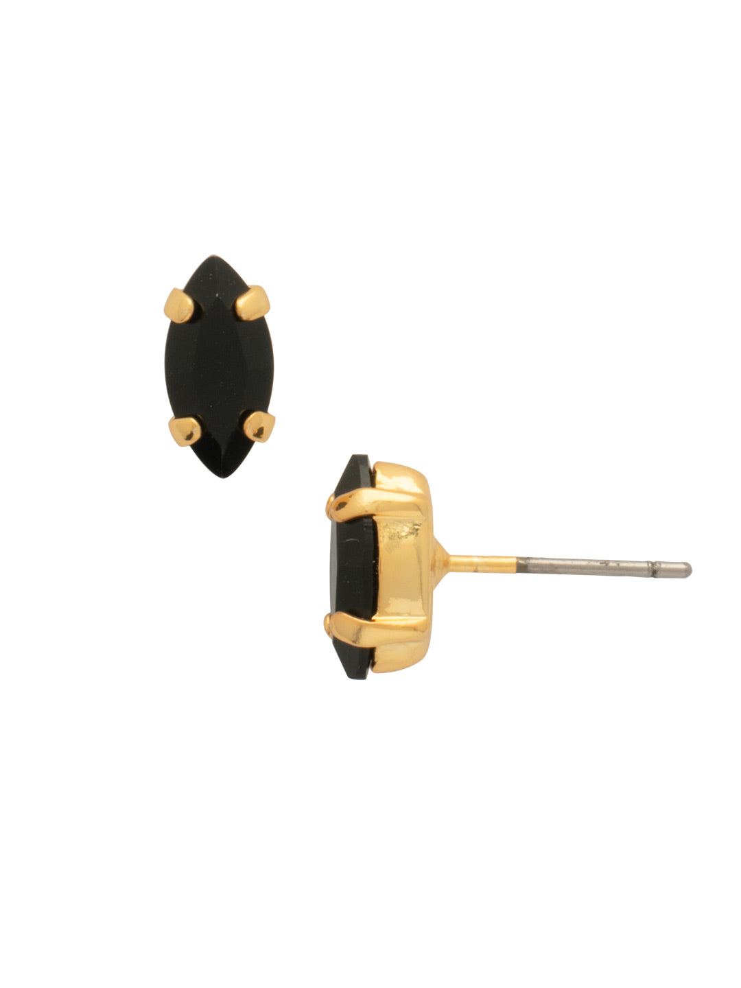 Sorrelli Jet Clarissa Stud Earrings