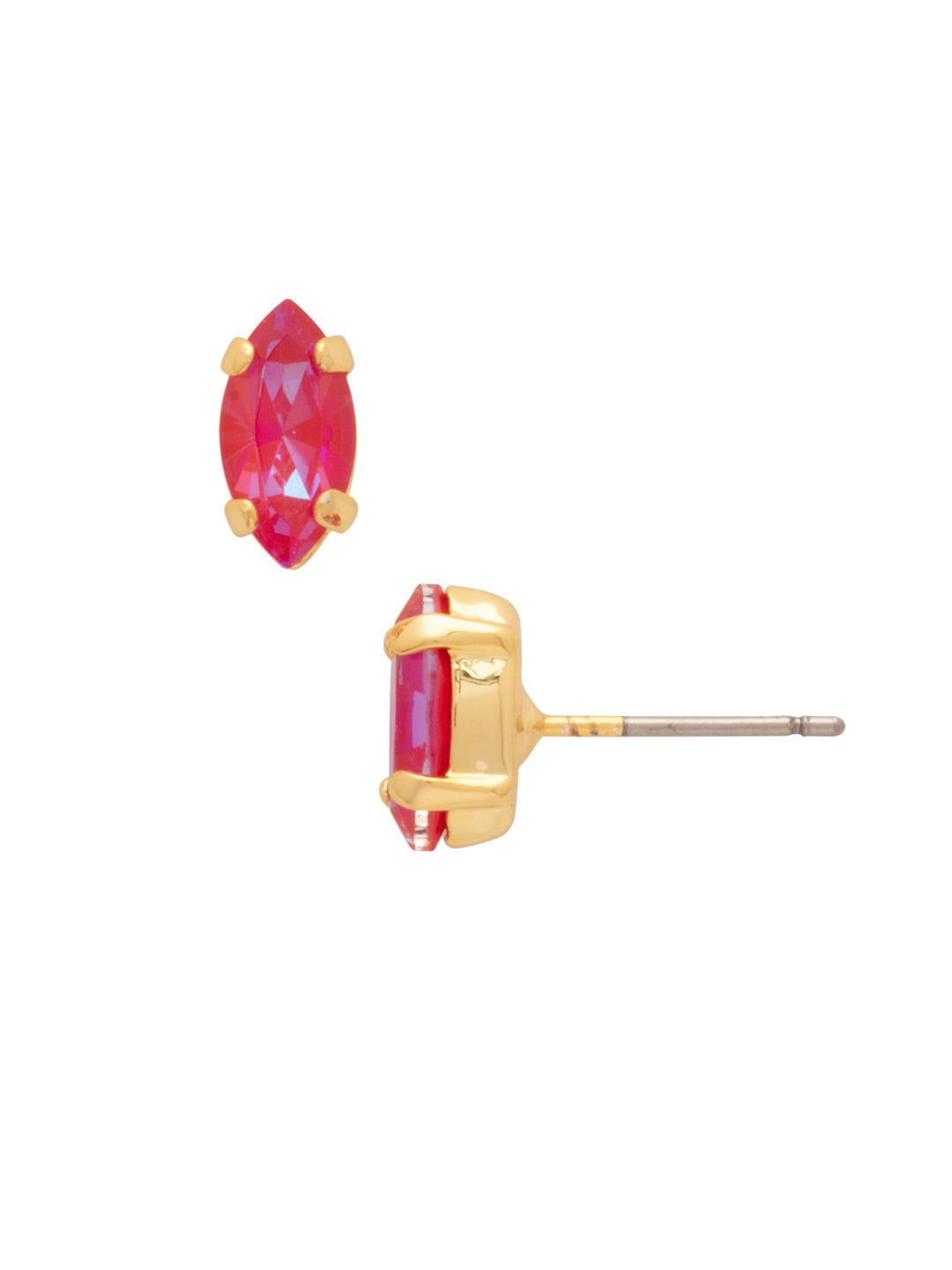 Sorrelli Royal Red Delite Clarissa Stud Earrings