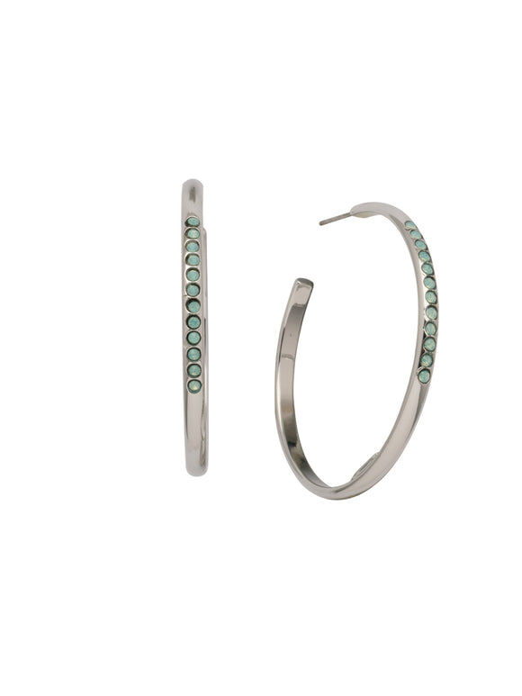 Sorrelli Pacific Opal Bugsy Hoop Earrings