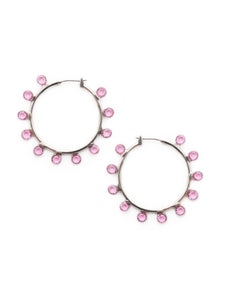 Sorrelli Juicy Fruit Drew Hoop Earrings