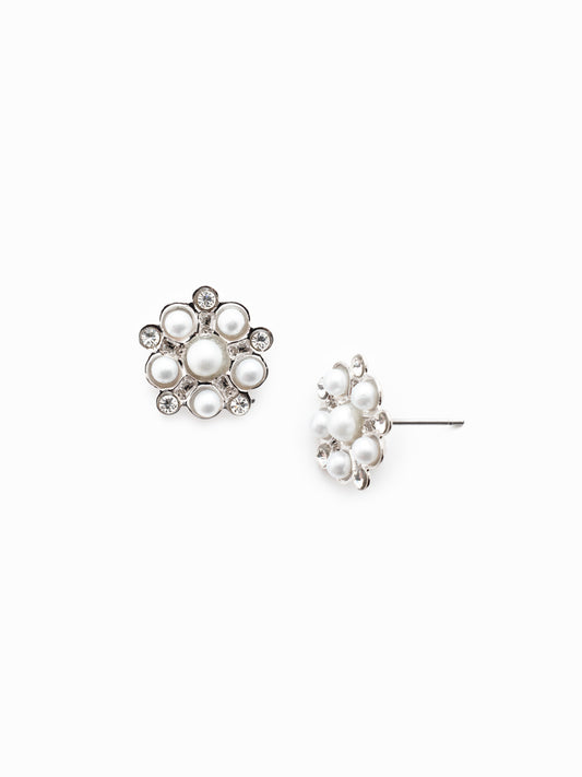 Sorrelli Modern Pearl Berkley Stud Earrings