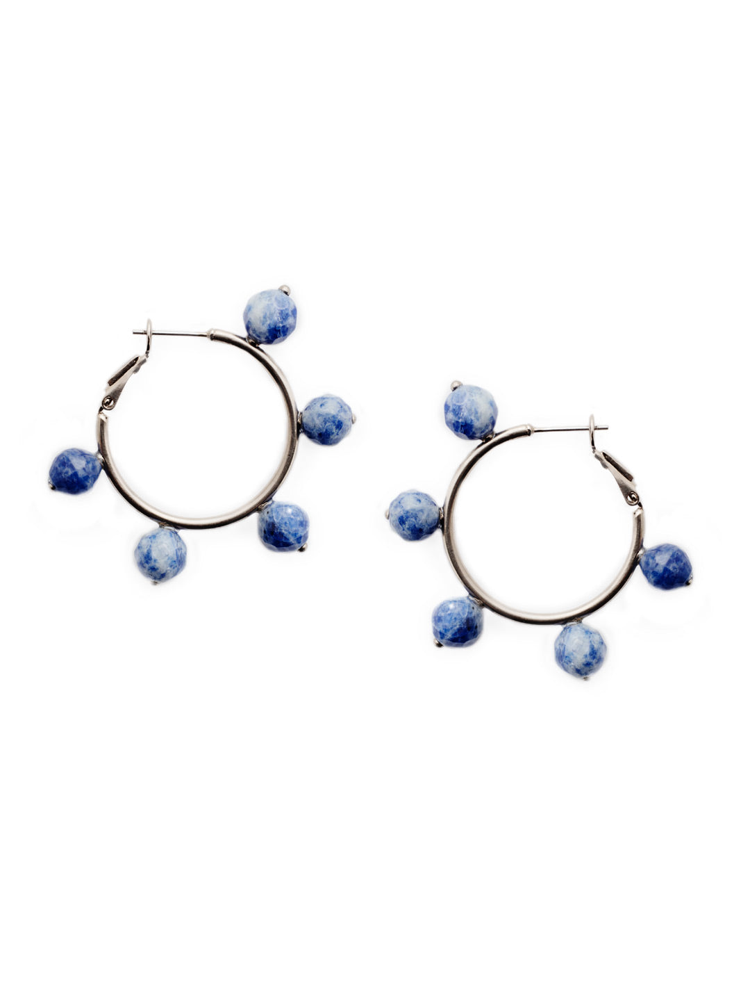Sorrelli Night Frost Gretchen Hoop Earrings