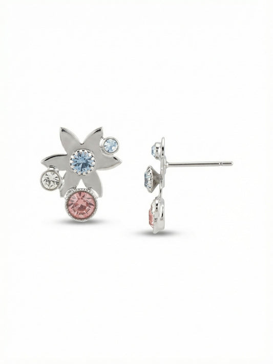 Sorrelli Peony Breeze Meadow Stud Earrings
