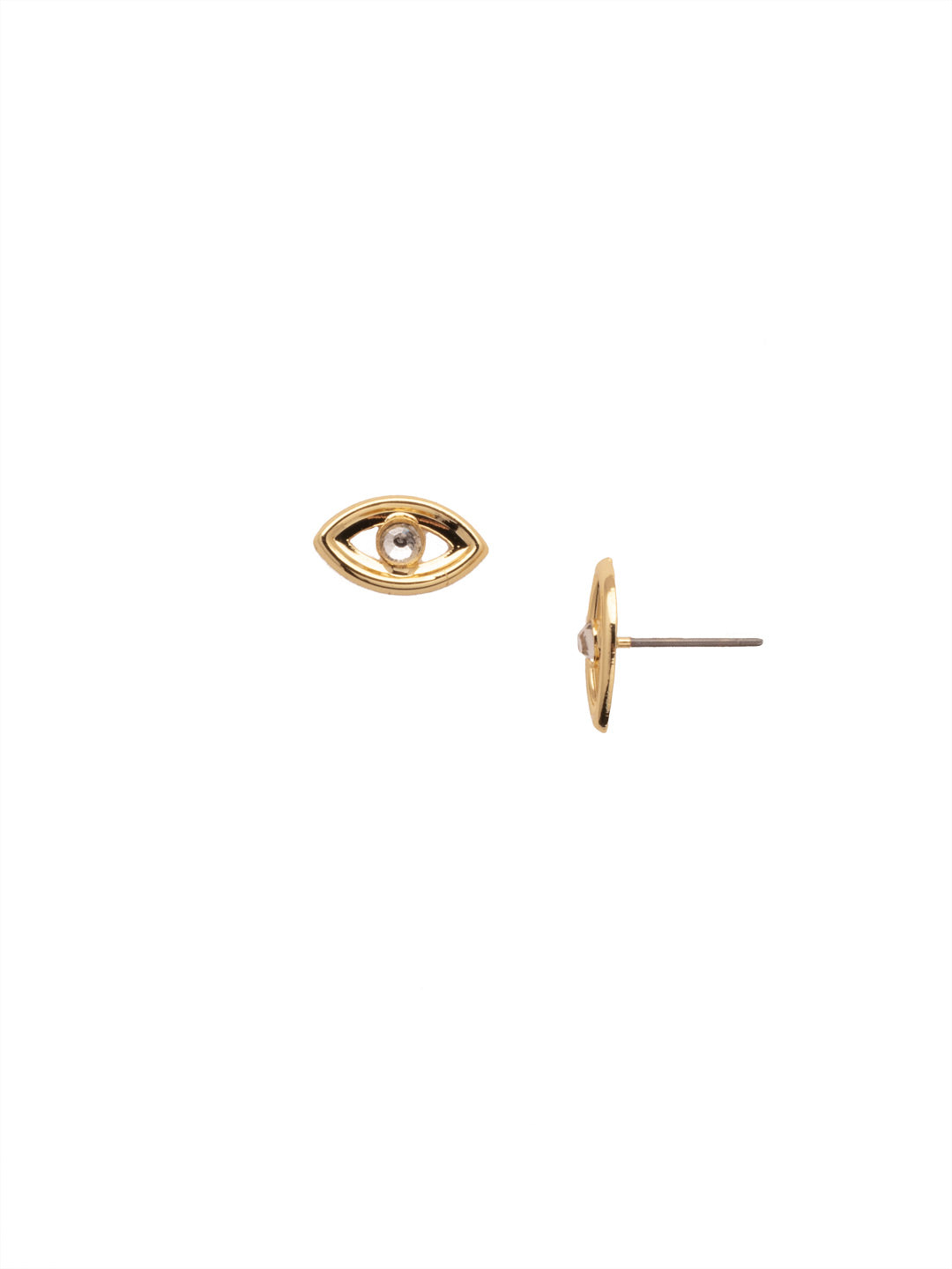 Sorrelli Crystal Evil Eye Stud Earring