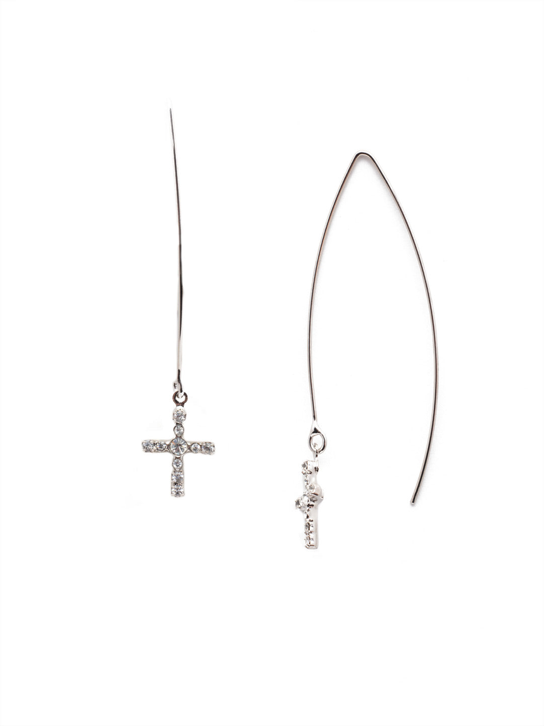 Sorrelli Crystal Jodie Cross Dangle Earring