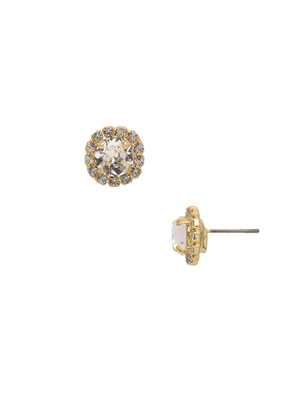 Sorrelli Crystal Haute Halo Stud Earring