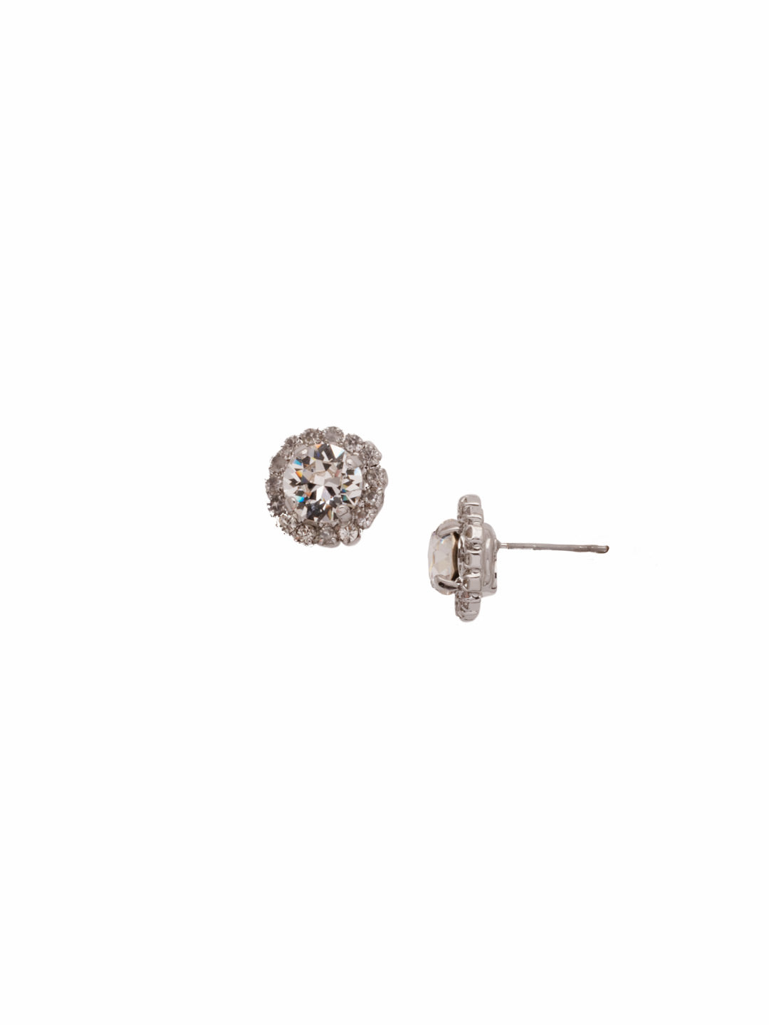 Sorrelli Crystal Haute Halo Stud Earring