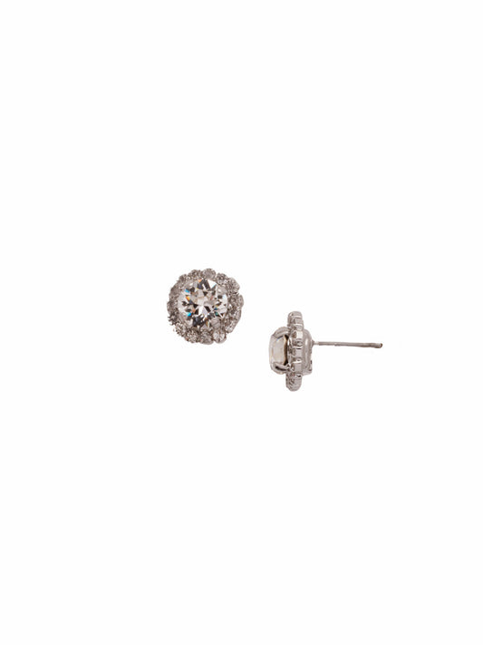 Sorrelli Crystal Haute Halo Stud Earring
