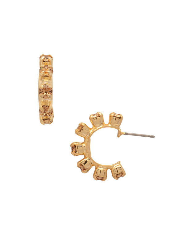 Sorrelli Maple Syrup Marnie Hoop Earring