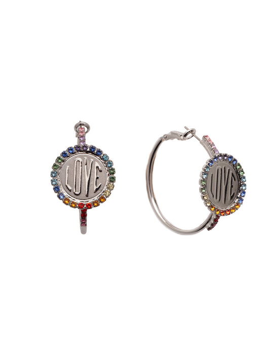 Sorrelli Prism Luvie Hoop Earring
