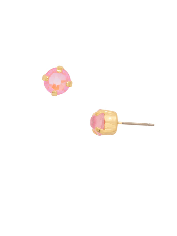 Sorrelli Light Rose Delite Simple Stud Earrings