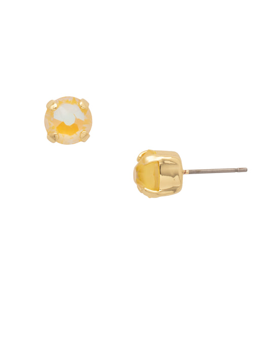 Sorrelli Light Topaz Delite Simple Stud Earrings