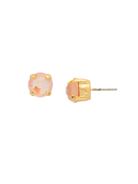 Sorrelli Peach Delite Simple Stud Earrings