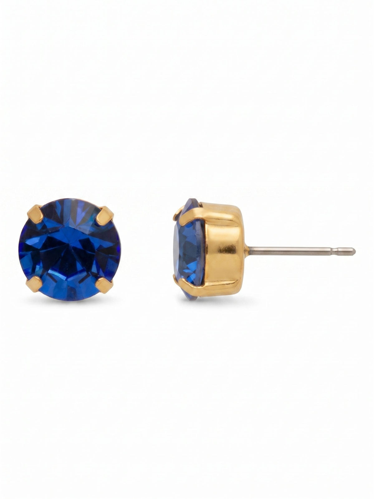 Sorrelli Sapphire Simple Stud Earrings