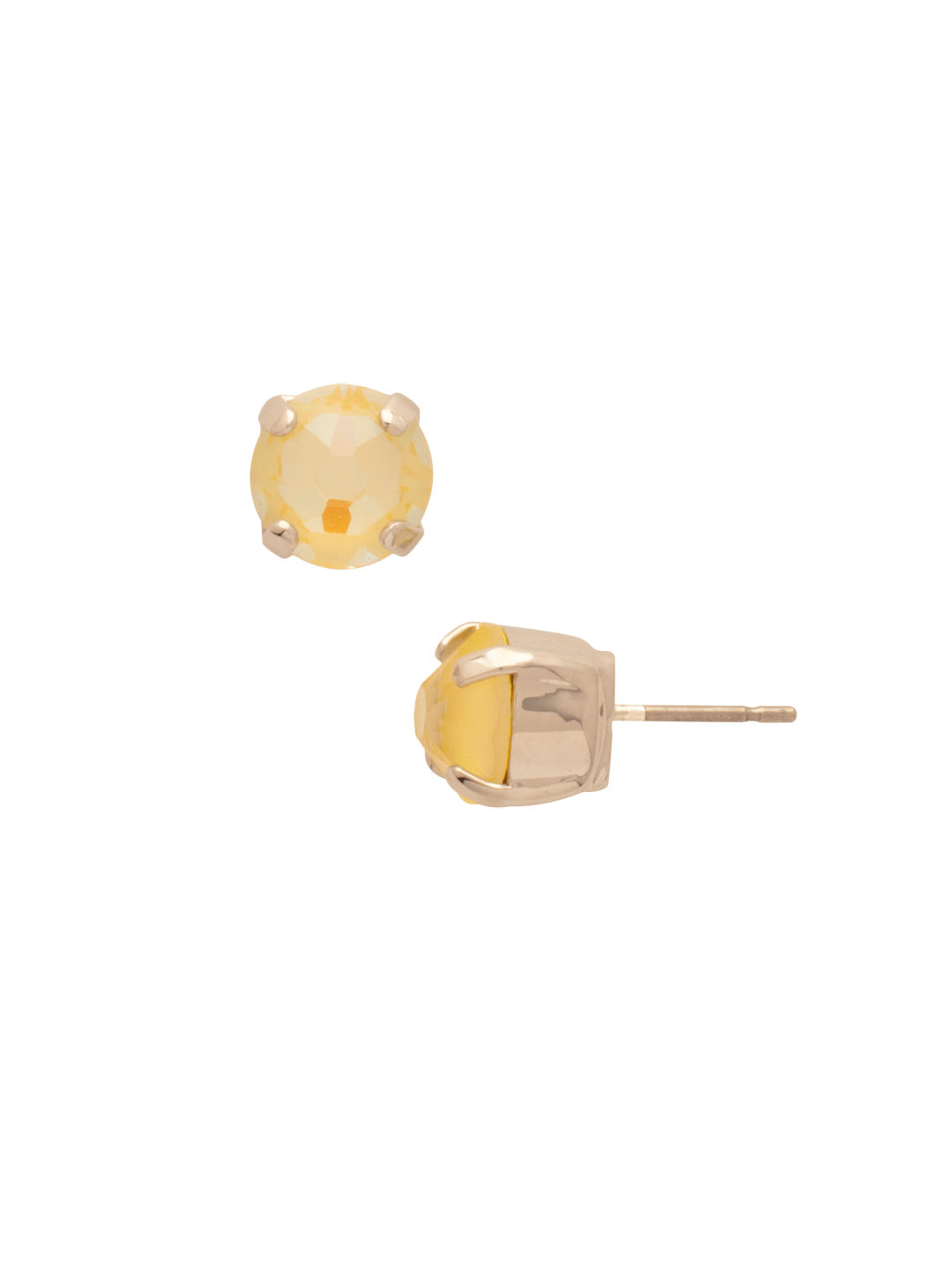 Sorrelli Light Topaz Delite Simple Stud Earrings