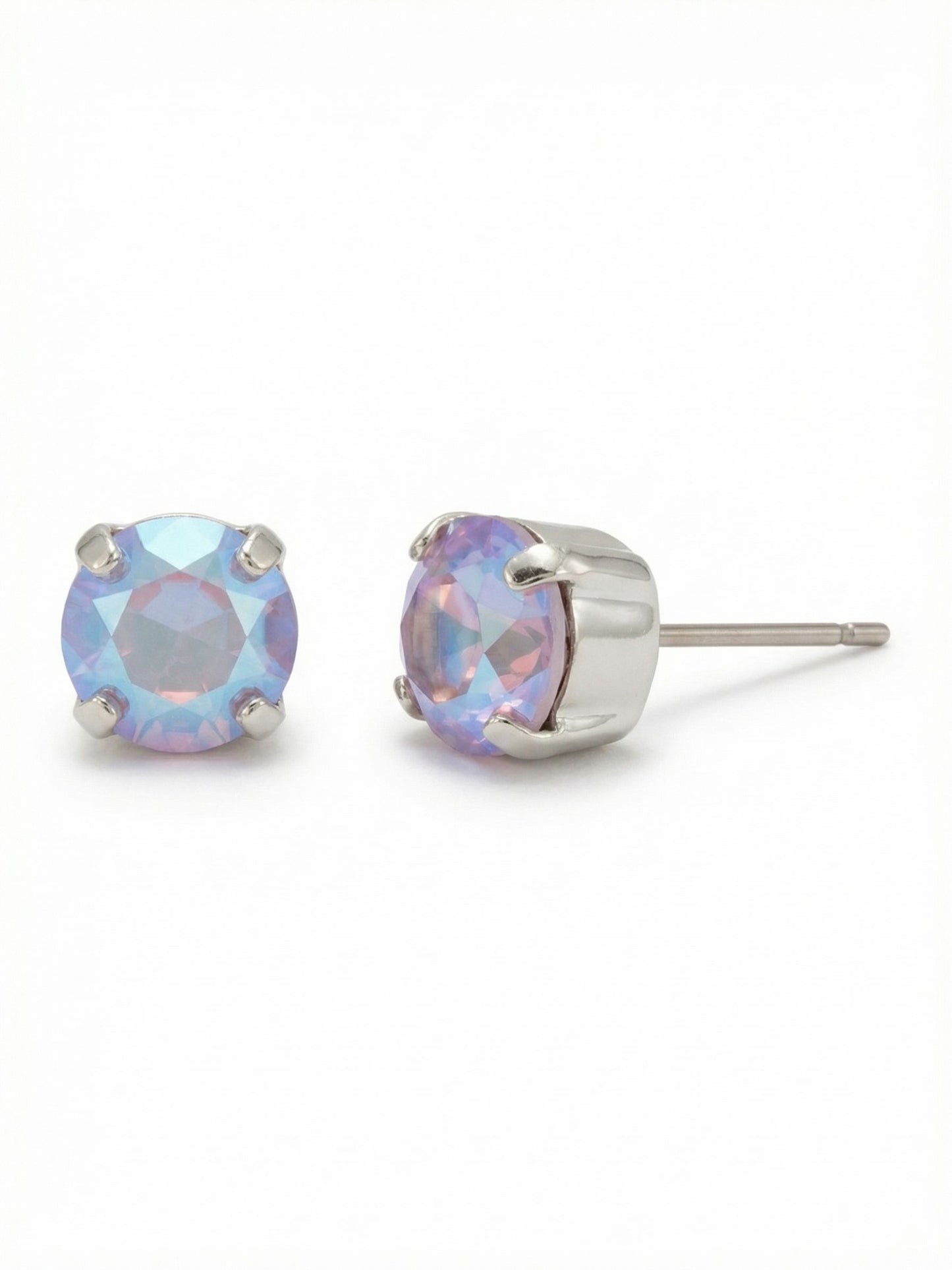 Sorrelli Lavender Delite Simple Stud Earrings