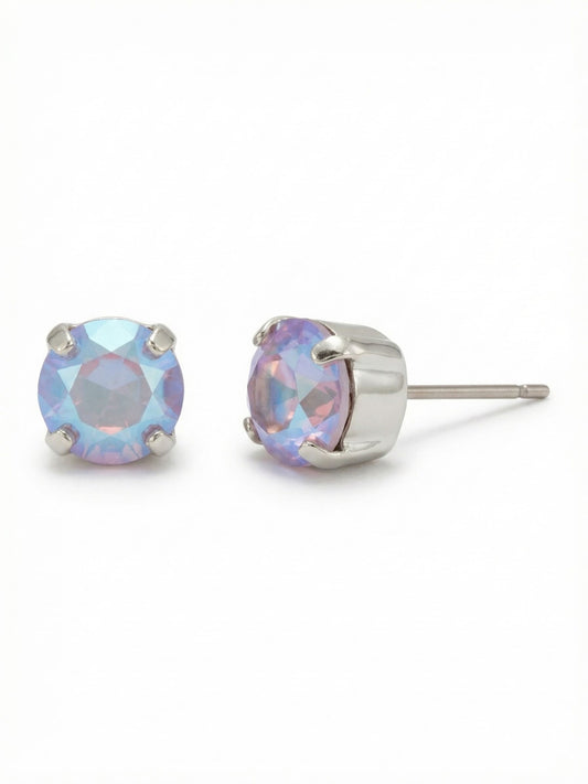 Sorrelli Lavender Delite Simple Stud Earrings