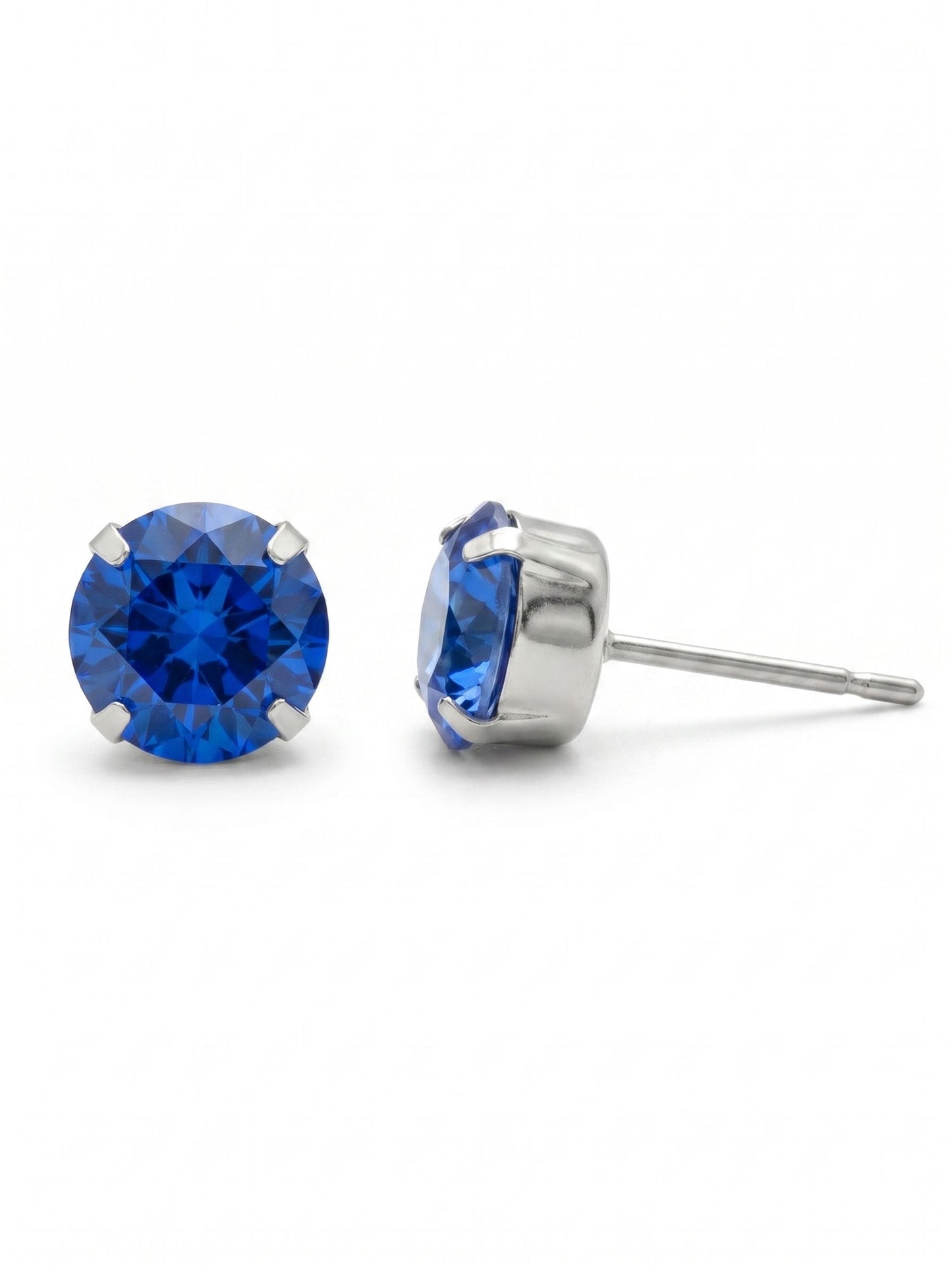 Sorrelli Sapphire Simple Stud Earrings