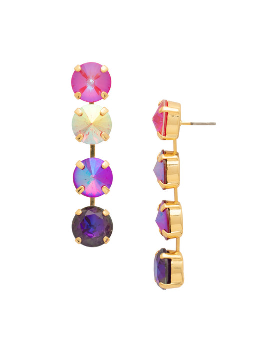 Sorrelli Red Velvet Mara Statement Earrings