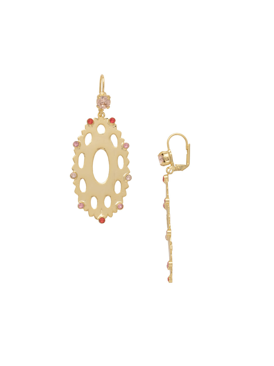 Sorrelli First Kiss Queen of Hearts Statement Earrings