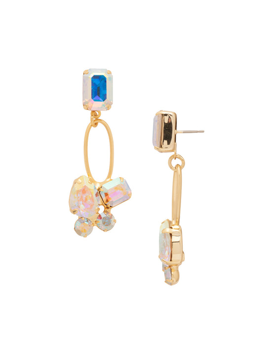 Sorrelli Crystal Aurora Borealis Maude Statement Earrings