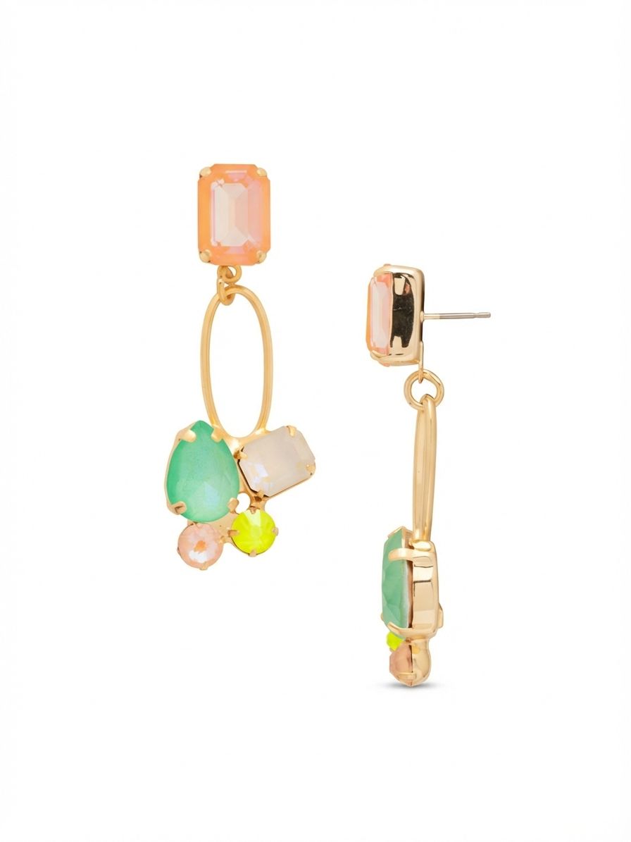 Sorrelli Mango Mint Maude Statement Earrings