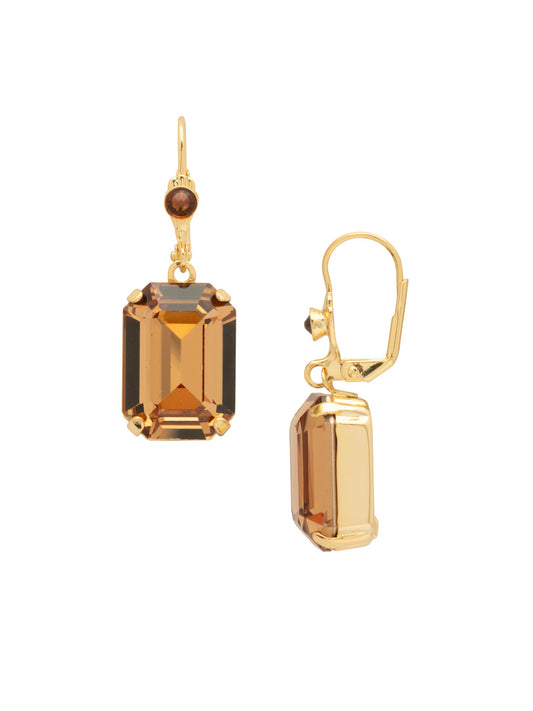 Sorrelli Honey Bourbon Kathleen Studded Dangle Earrings