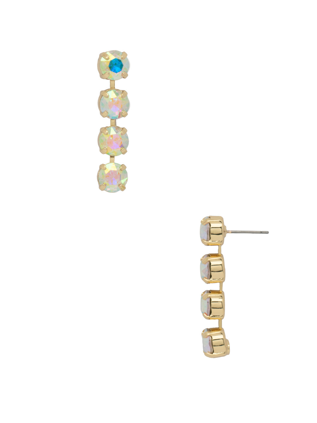 Sorrelli Crystal Aurora Borealis Matilda Dangle Earrings