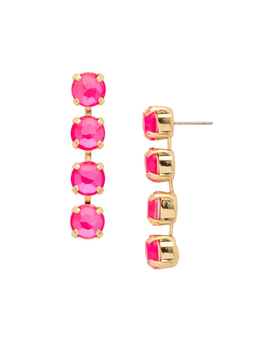 Sorrelli Electric Pink Matilda Dangle Earrings